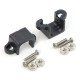Fixtures for Polol micro motors - black - 2pcs. Fixtures for Polol micro motors - black - 2pcs.