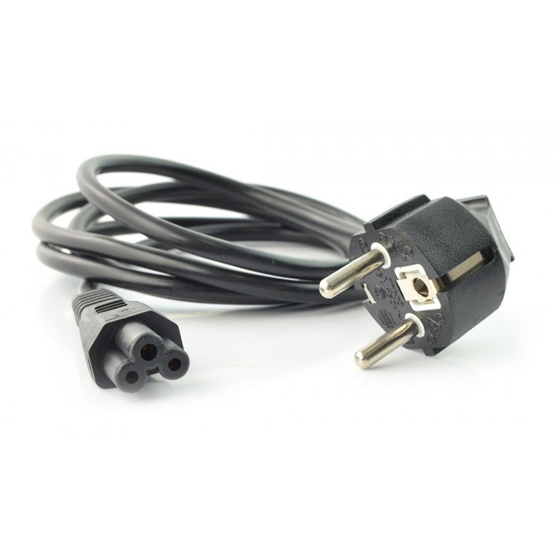 Cable network for power supply 3-pin (clover) - length 1.5 m