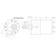 Motor with 19:1 gearbox Motor with 19:1 gearbox