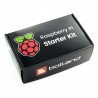 Zestaw Raspberry Pi 4B WiFi 1GB RAM - Official - z obudową grafitową - zdjęcie 1