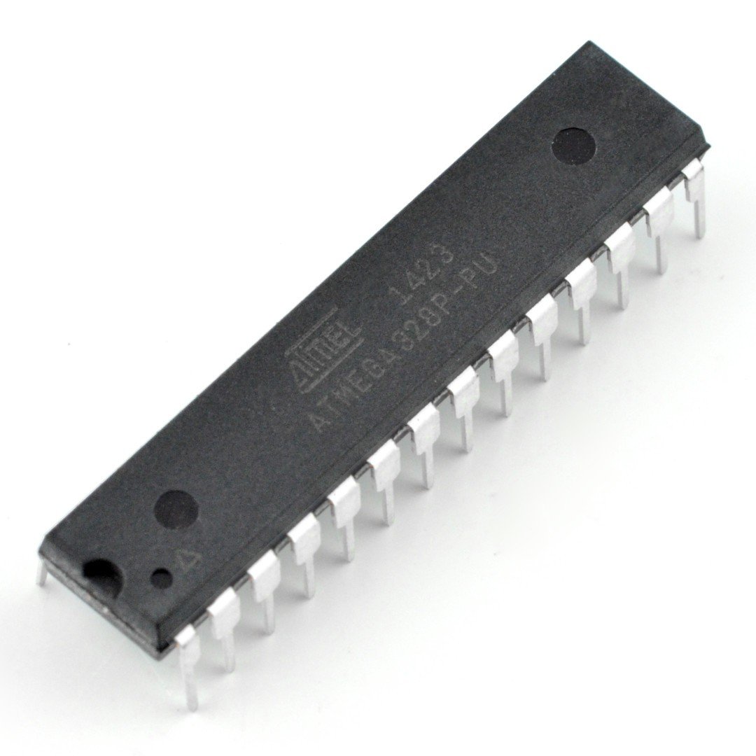 The AVR - ATmega328P-PU DIP + the Arduino bootloader
