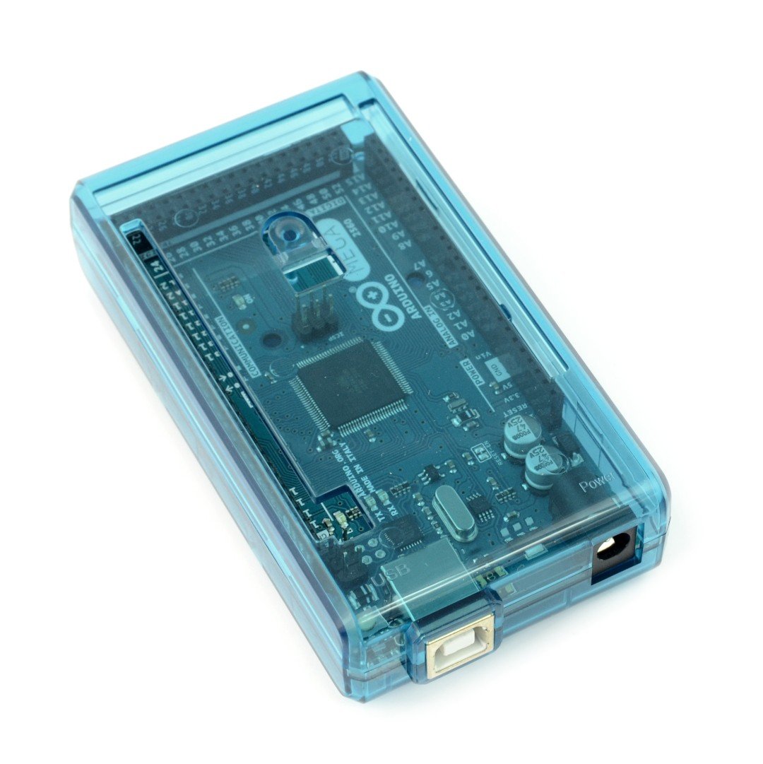 Buy Case for Arduino Mega - blue Botland - Robotic Shop