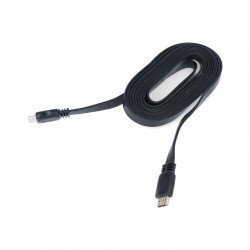 HDMI Blow Classic Class 1.4 cable - flat, black, 3.0m_