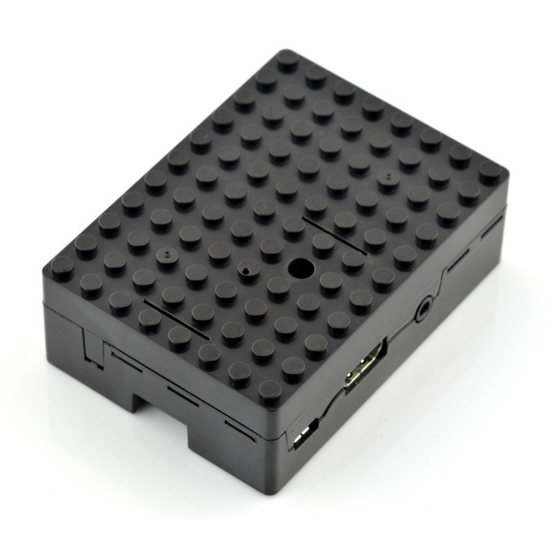 Pi-Blox - case for Raspberry Pi model 3B+/3B/2B - black