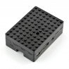 Pi-Blox - case for Raspberry Pi model 3B+/3B/2B - black - zdjęcie 2