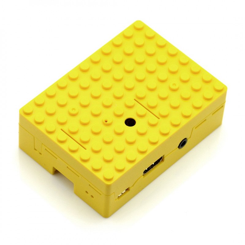 Pi-Blox case for Raspberry - yellow