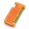 Raspberry Pi Zero Case - Fluo Open - orange - zdjęcie 3