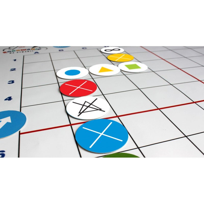 Ozobot - Math Set with small double sided coding mat