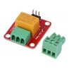 Relay module 1 channel - 3A/250VAC contacts - 5V coil - zdjęcie 4