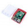 Official case for Raspberry Pi Model 4B - red-white - zdjęcie 3