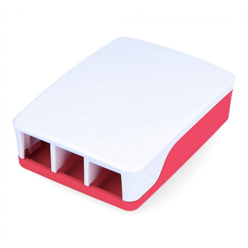 Official case for Raspberry Pi Model 4B - red-white