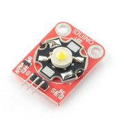 Module with 3W power LED - white