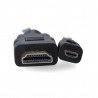 HDMI cable Blow Classic - microHDMI - DL. 3M - zdjęcie 1