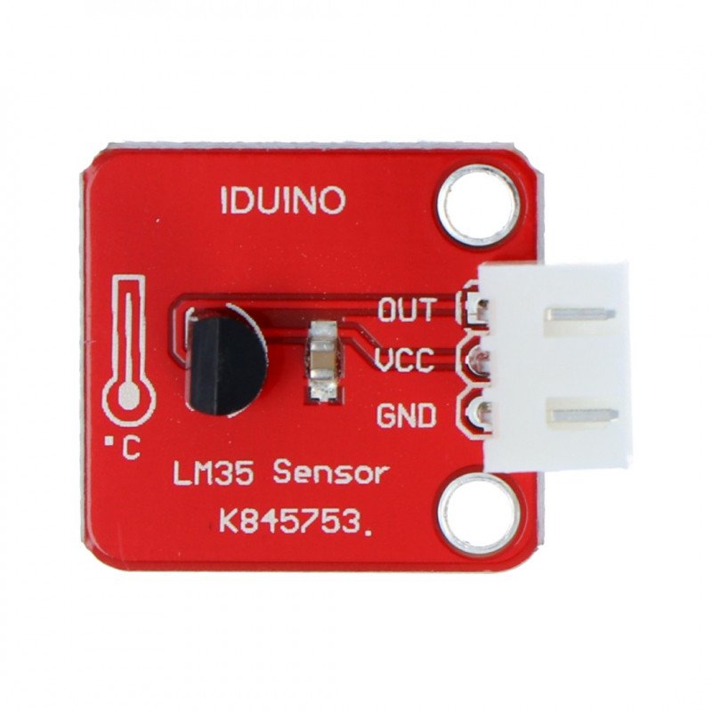 Iduino temperature sensor LM35 with 3-pin wire