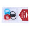 cable organizer - clamp ring - 6 pcs - zdjęcie 2