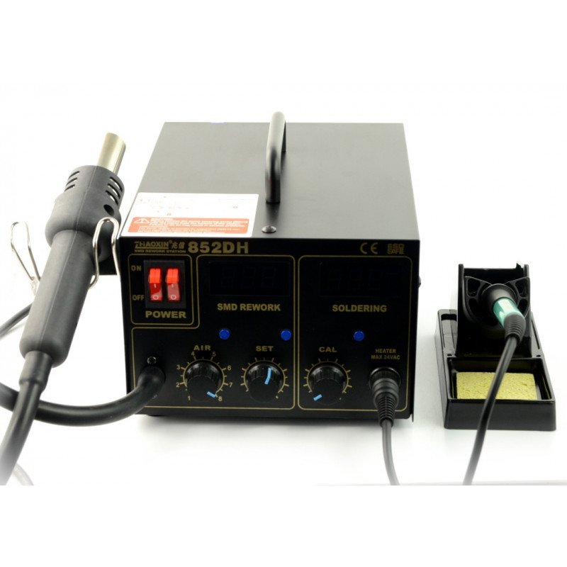 Hotair and soldering station Zhaoxin 852DH - 75W