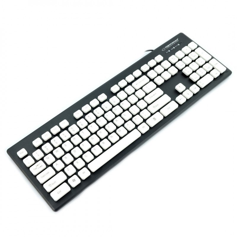 Waterproof keyboard USB Singapure Esperanza - black