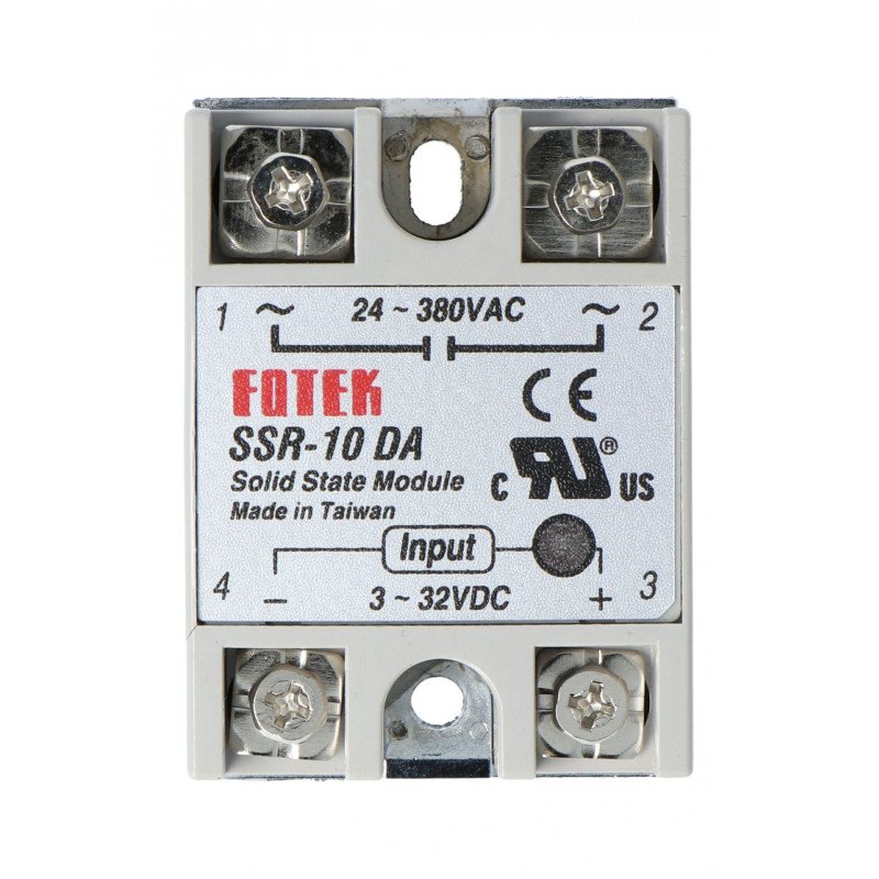 Solid state relay SSR Fotek 10DA - 10A 380VAC / 10A 32VDC