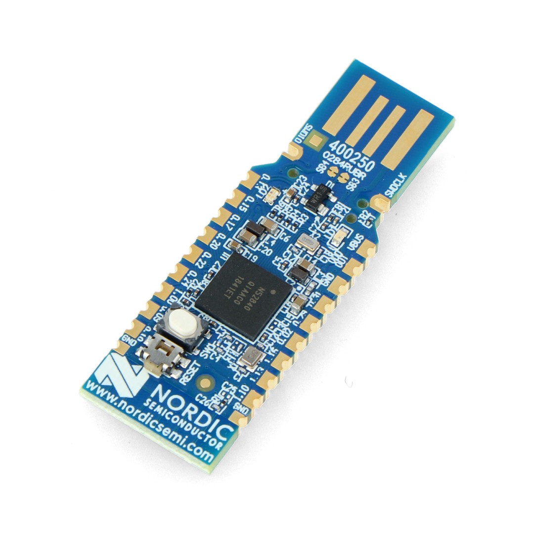 nRF52840 - Bluetooth, ZigBee, radio communication module - USB