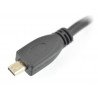 Cable miniUSB - USB 8-pin Akyga AK-USB-20 - 1,5m black - zdjęcie 2
