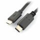 Cable microUSB 2.0 - USB 3.1 type C Akyga - 1m