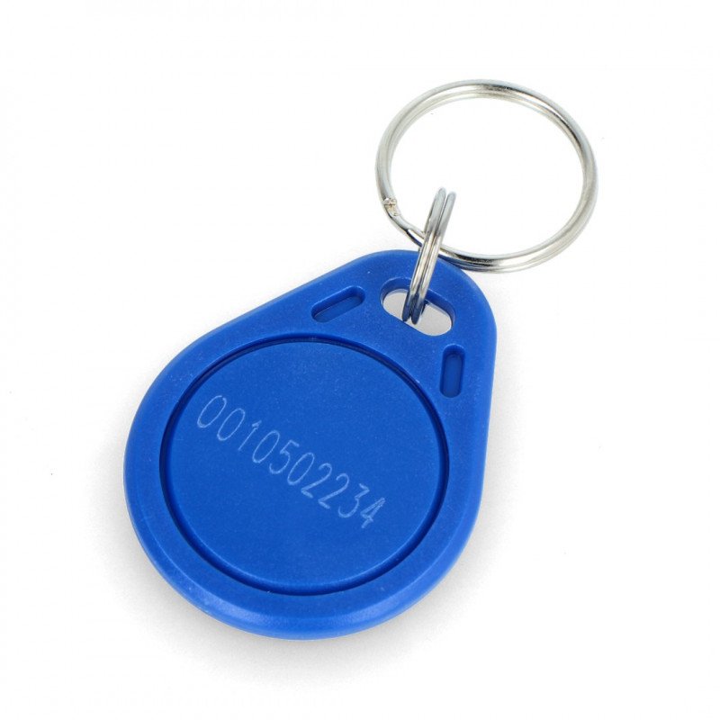 RFID keychain S103N-BE - 125kHz blue - 10pcs