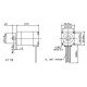 Stepper Motor SY20STH30-0604A 200 steps 3,9V/ 0,6A/ 0,017Nm - Stepper Motor SY20STH30-0604A 200 steps 3,9V/ 0,6A/ 0,017Nm -