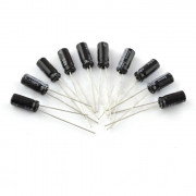Electrolytic capacitor 10uF 50V 5x11mm 105C TNT - 10pcs.