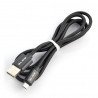Micro USB cable HQ - black - zdjęcie 1