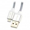 Micro USB cable HQ - silver - zdjęcie 1