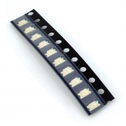 Dioda LED smd 1206  zielona 10 szt.