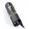 Extreme microUSB + USB 5V 3,1A car charger / power adapter - zdjęcie 1