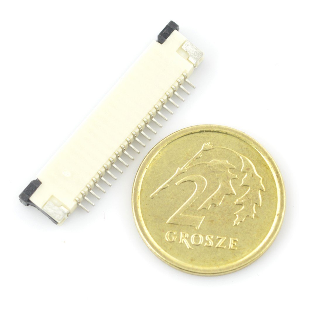 Złącze: FFC / FPC 20 pin, raster 1mm