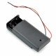 Basket for 2 AA (R6) type batteries with cover and switch Basket for 2 AA (R6) type batteries with cover and switch