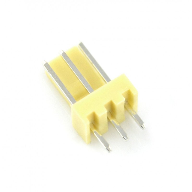2,54 mm - plug 3-pin - 5 pcs