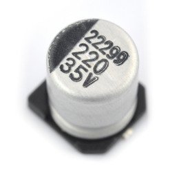 Electrolytic capacitor 220uF/35V SMD