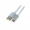 USB 2.0 eXtreme USB 2.0 Type-C silicone cable white - 1m - zdjęcie 1