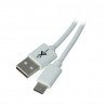 USB 2.0 eXtreme USB 2.0 Type-C cable white - 1m - zdjęcie 1