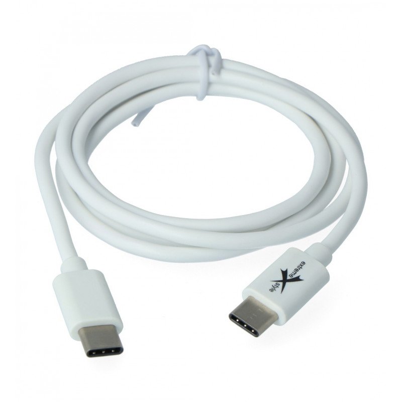 Extreme USB Type-C cable - Type-C white - 1m
