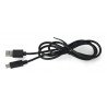 Lanberg USB cable Type A - C 2.0 black - 1m - zdjęcie 2