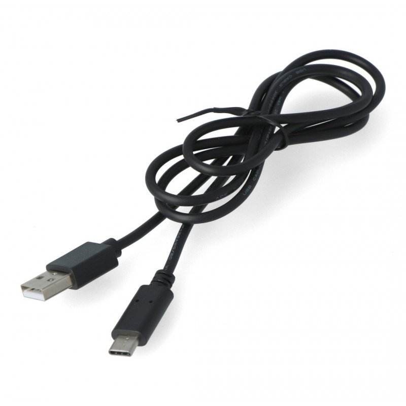 Lanberg USB cable Type A - C 2.0 black - 1m