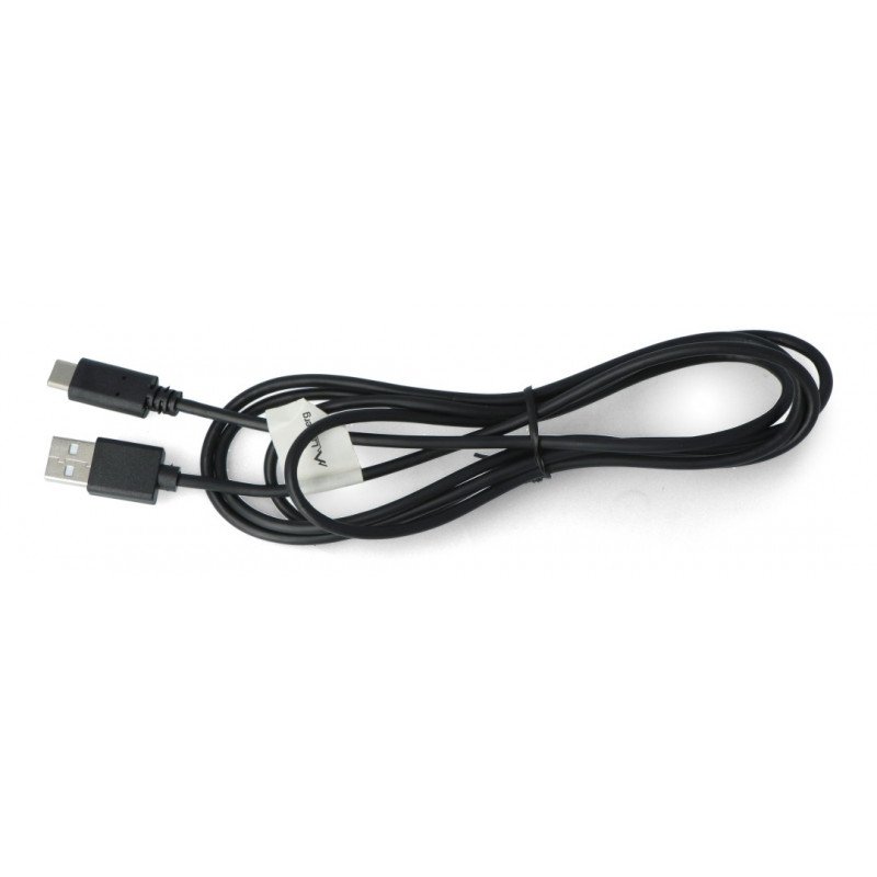 Lanberg USB cable Type A - C 2.0 black QC 3.0 - 1.8m