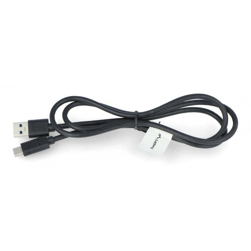 Lanberg USB cable Type A - C 3.1 black - 1m