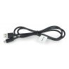 Lanberg USB cable Type A - C 3.1 black - 1m - zdjęcie 2