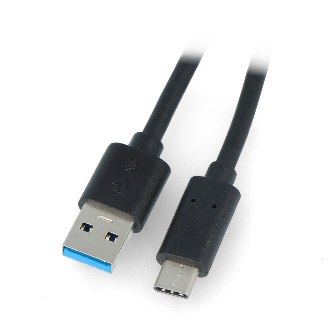 Lanberg USB Cable Type A - C 3.1 black - 1,8m