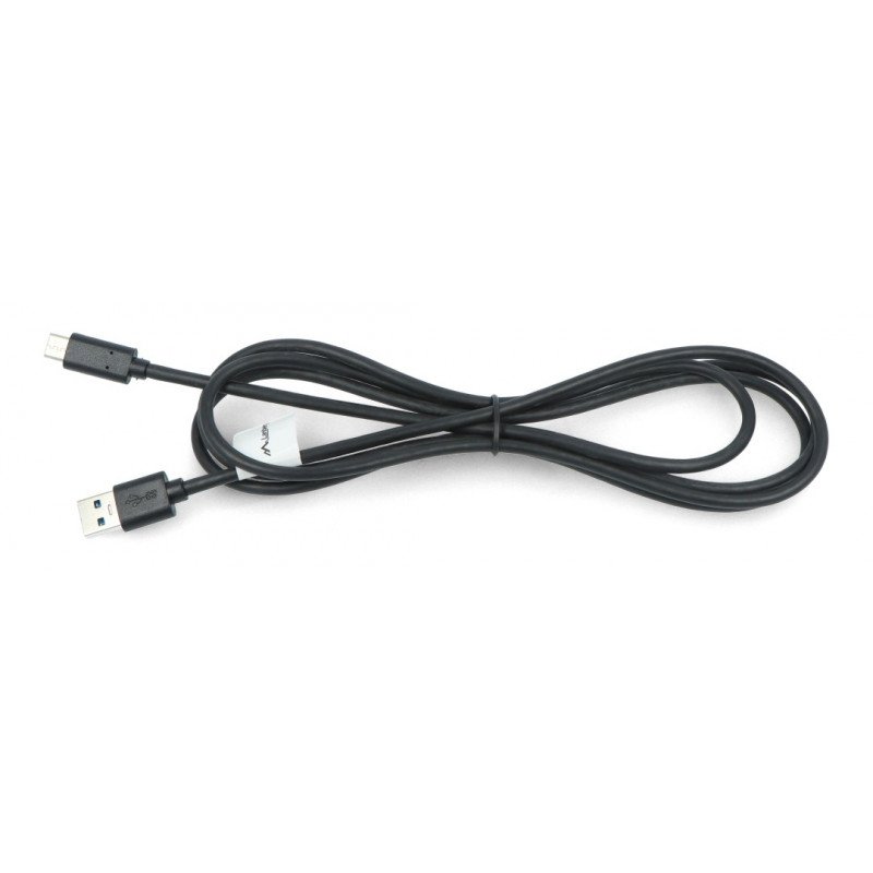 Lanberg USB cable Type A - C 3.1 black - 1.8m