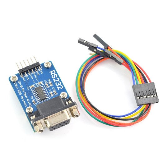 Converter RS232 - UART with connector DB9 - Botland - Robotic Shop