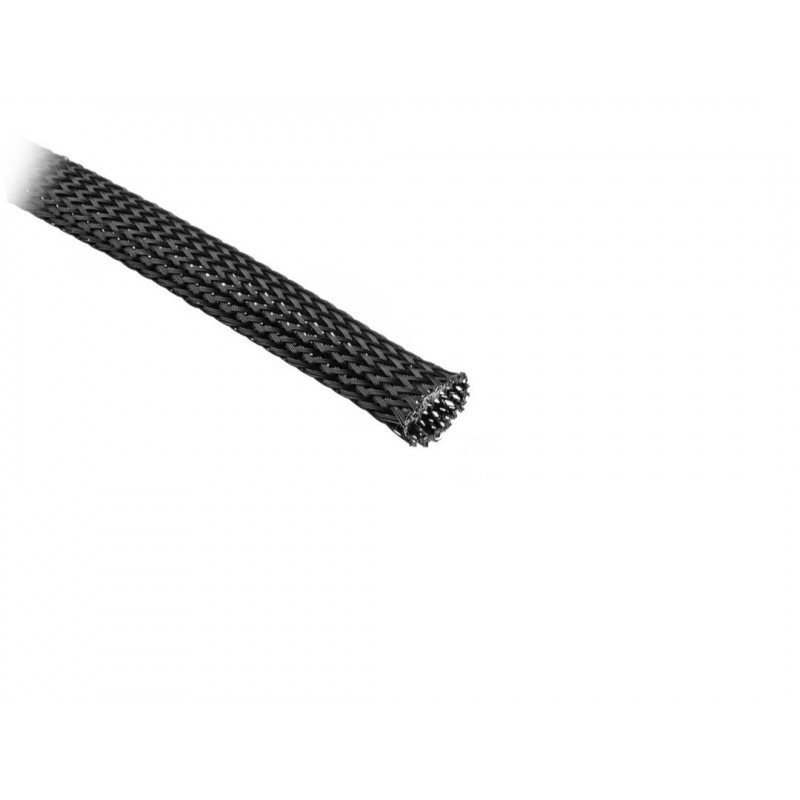 Lanberg braiding 12mm (8-24mm) black polyester 5m