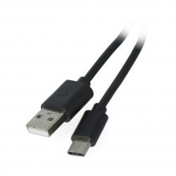 Extreme USB 2.0 Type-C cable black - 1.5m