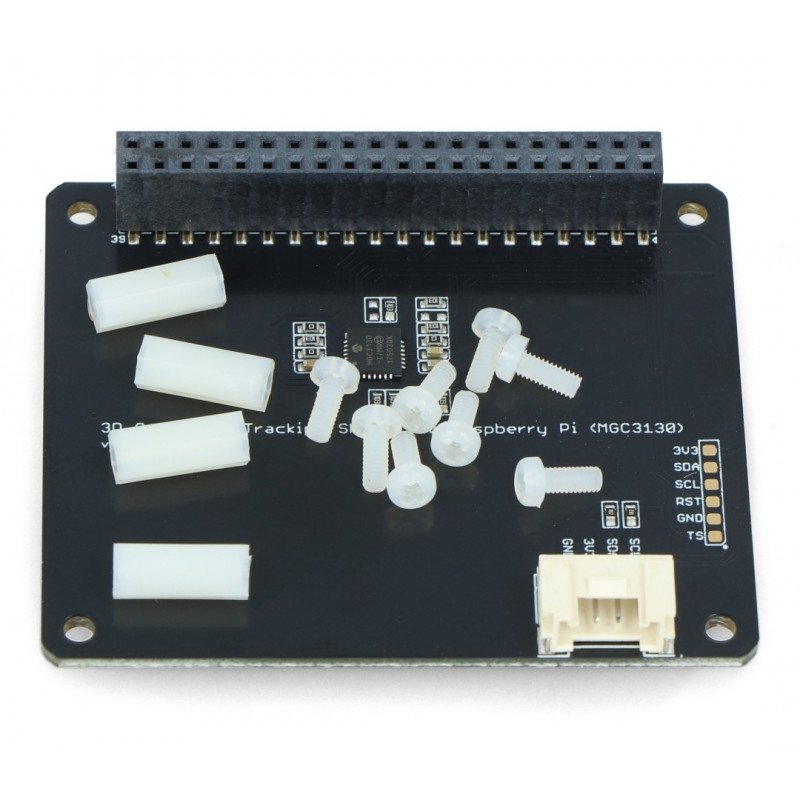 MGC3130 - gesture sensor and 3D tracking - shield for Raspberry Pi